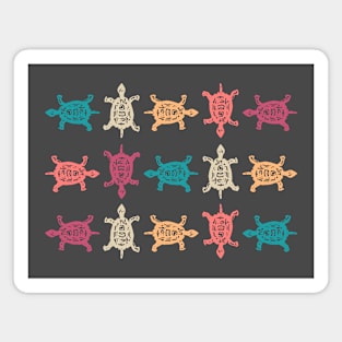 Turtle Pattern Magnet